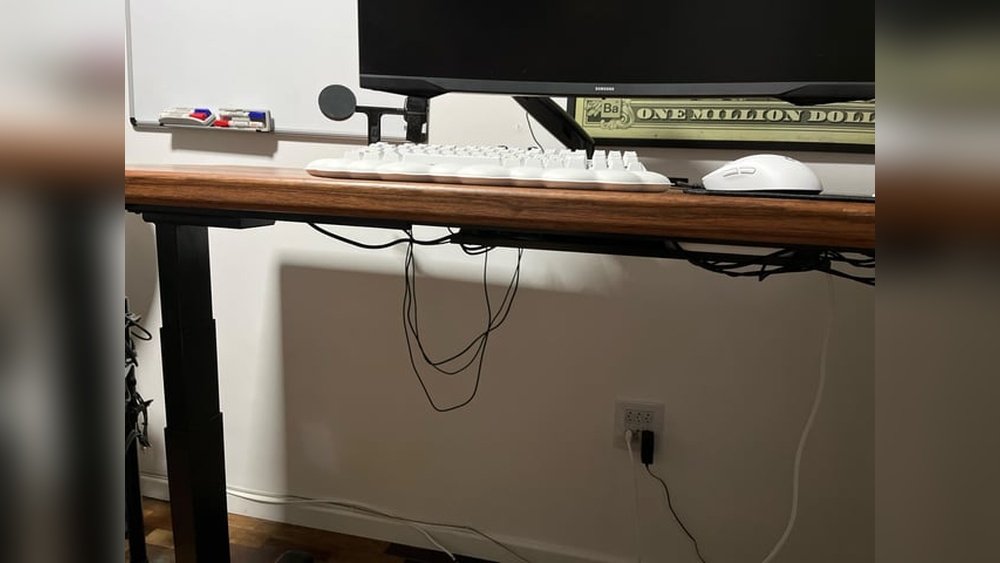 Cable Management For Charging Setup