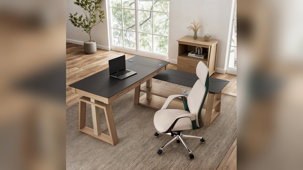 Clean Standing Desk Surface