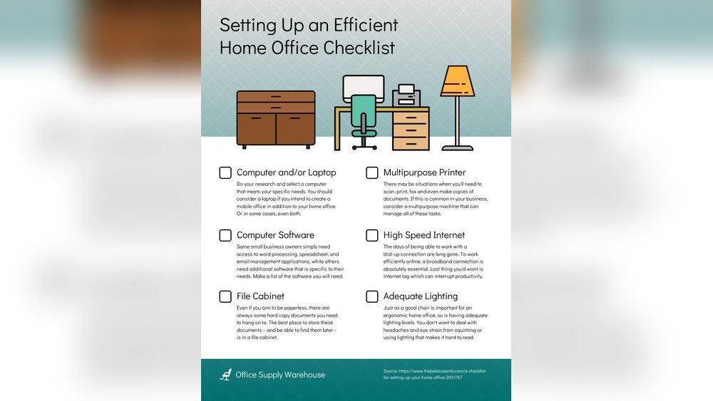 Home Office Upgrade Checklist