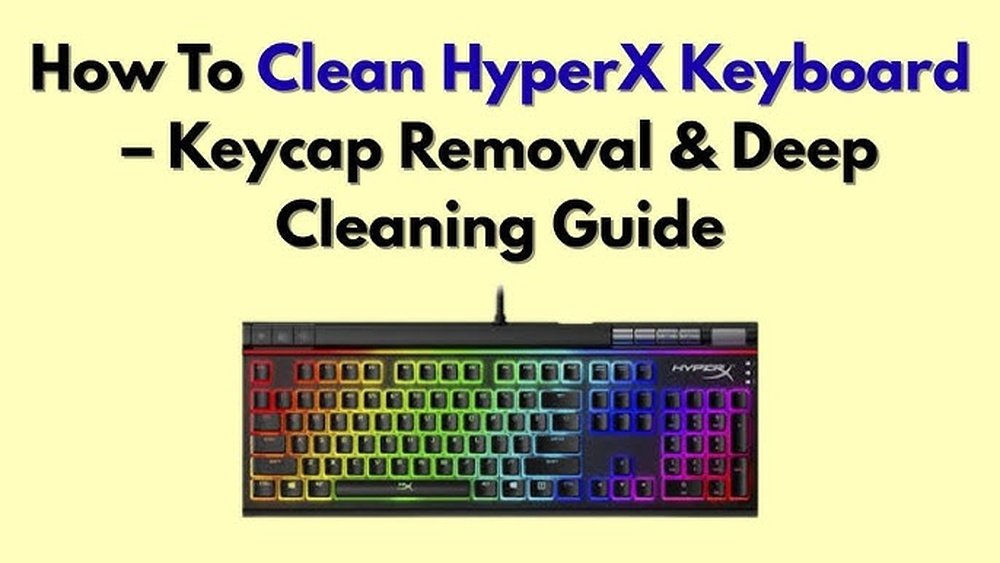 Keycap Cleaning Guide
