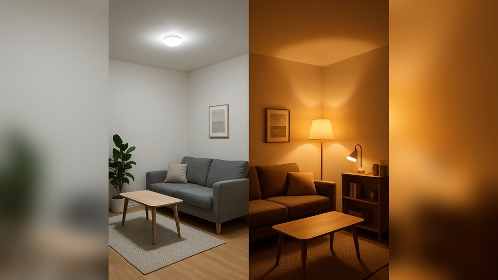 Overhead Lighting Vs Desk Lamp Comparison