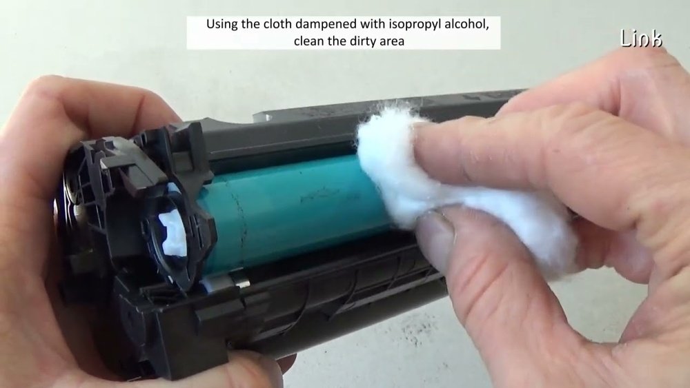Printer Drum Cleaning