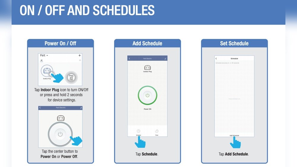 Smart Plug Schedule Timer