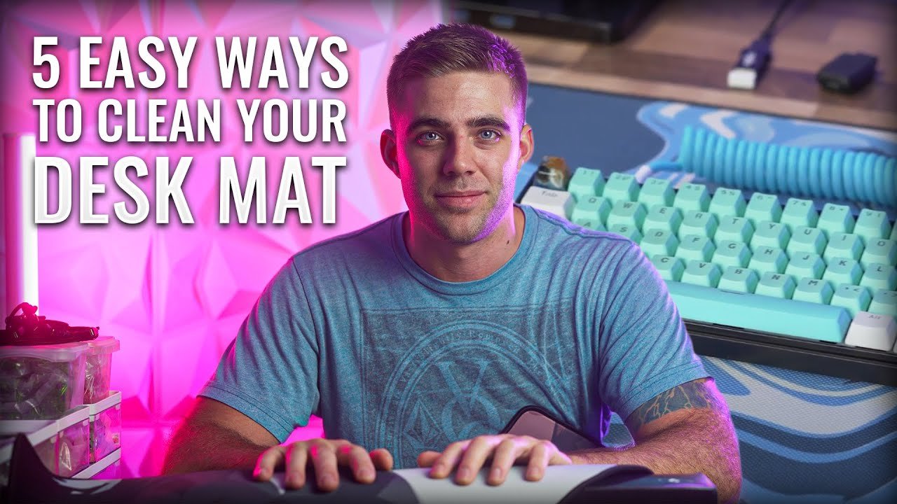 How to Clean Desk Mat: Easy Steps for a Spotless Workspace