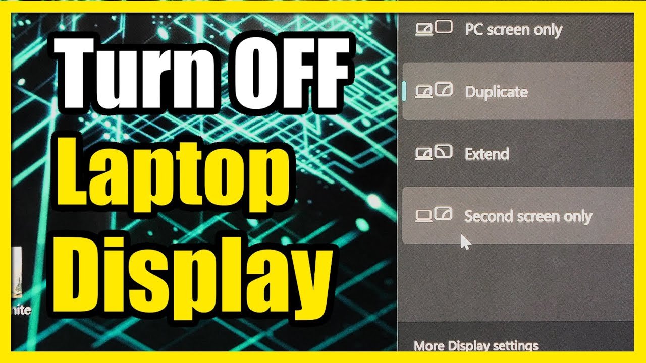How to Close Laptop and Use External Monitor Only: Easy Guide