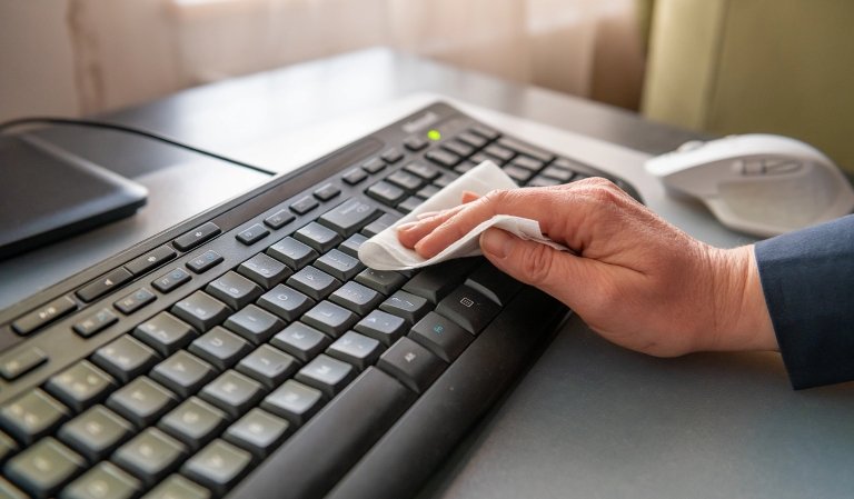 How to Disinfect Keyboard: Easy Steps for a Germ-Free Workspace