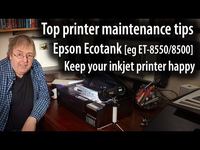 Inkjet Printer Maintenance Tips: Keep Your Printer Running Smoothly