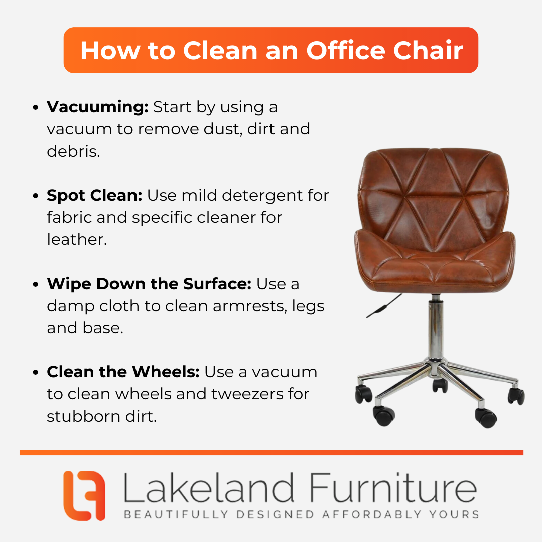 How to Clean Leather Office Chair for a Spotless Shine